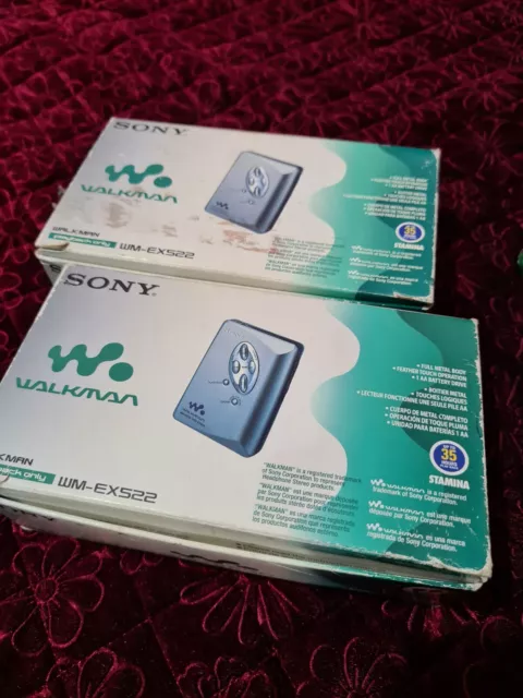 Walkman Sony WM-EX522 Neuf en boite/new boxed