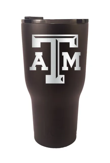 Texas A&M Aggies RTIC Laser Engraved 20 or 30 oz. Stainless Steel Tumbler