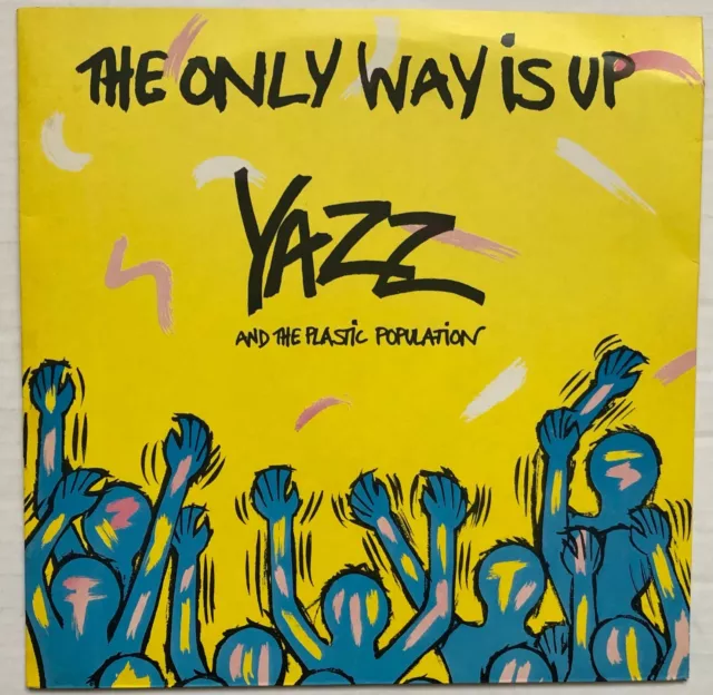 Yazz And The Plastic Population ‎– The Only Way Is Up 12" Vinyl Record