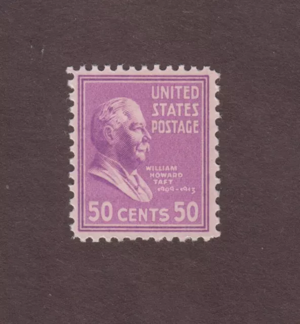 Us, 831, Taft, Mnh, 1938 Presidential Series Mint Nh,Og