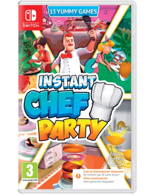 Instant Chef Party Nintendo Interruttore (Codice Di Download) Nuovo