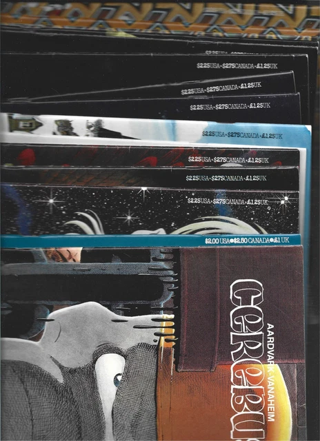 16 Cerebus comics / Dave Sim / Aardvark-Vanaheim