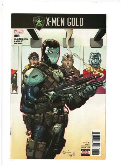X-Men: Gold #8 NM- 9.2 Marvel Comics Kitty Pryde, Nightcralwer Secret Empire
