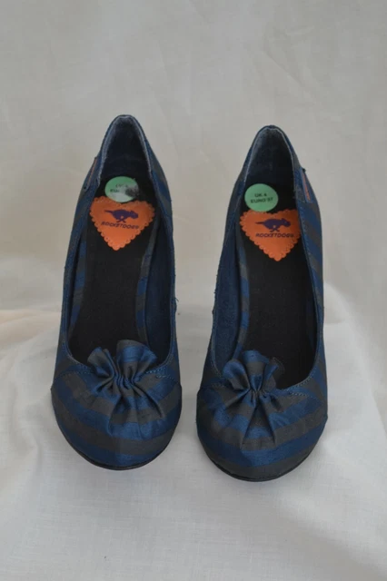 Chaussures à talons bleus/noir Rocket Dog - Taille 4 (37) 2