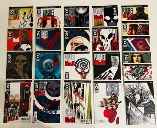 Lot Of 22 Punisher Max V2  #1-22 Complete Set 2010 Jason Aaron
