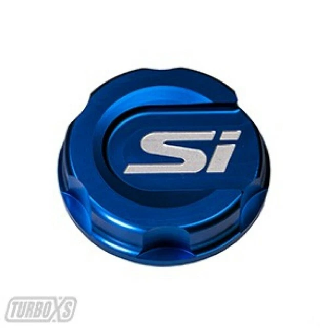 Turbo XS Oil Cap for 2016+ Honda Civic Blue