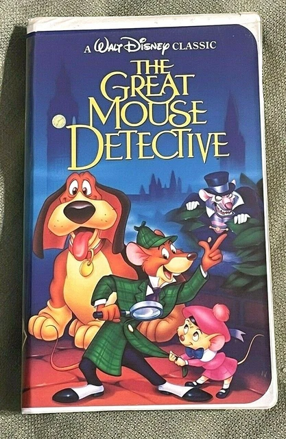 WALT DISNEY'S CLASSIC "The Great Mouse Detective" (Vhs 1360) Black ...