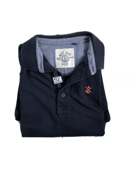 Boys Blue Polo Shirt 12Yrs