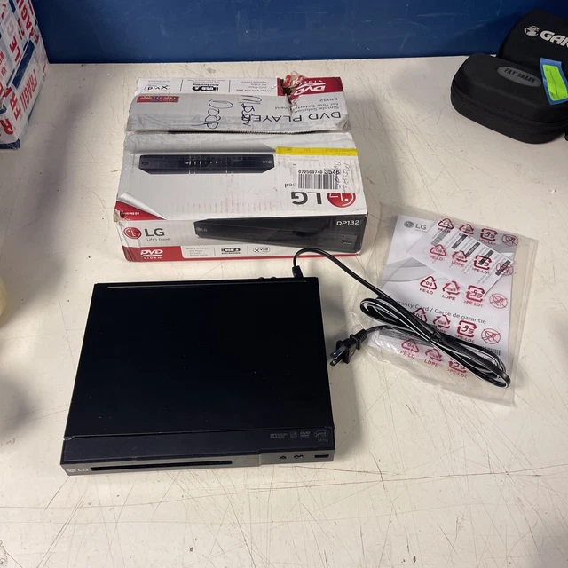 LG DP132 DVD/CD Player USB Direct Recording And DivX Playback 9.95
