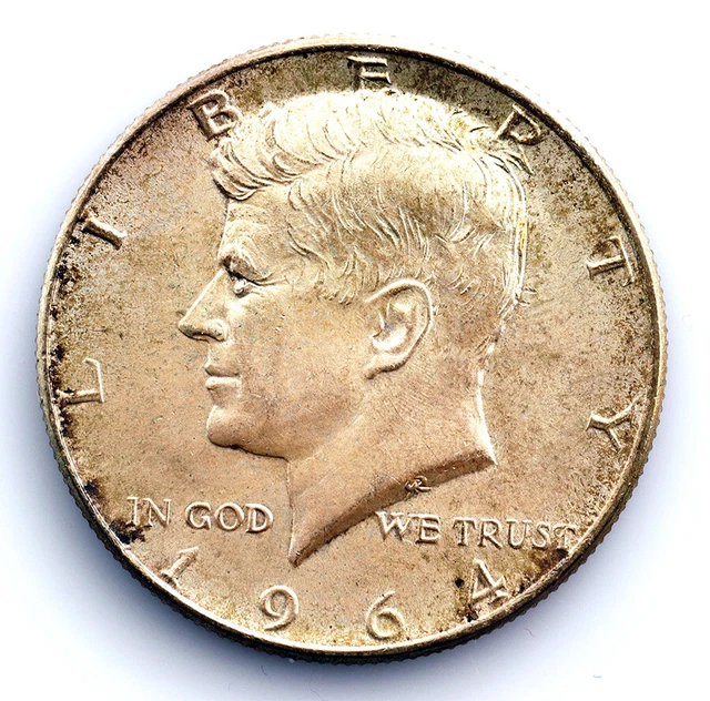 USA - Kennedy. 1/2 Dollar 1964. Sc / Unc. Shine Original Silver 0.4oz
