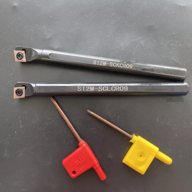 12mm Tool handle of internal hole lathe S12 SCLCR09 + S12M SCKCR09 + 2pcs CCMT09