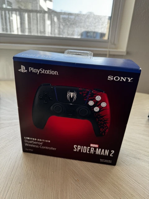 Manette PS5 DualSense Édition Limitée Spider-Man 2 - NEUVE Scellée