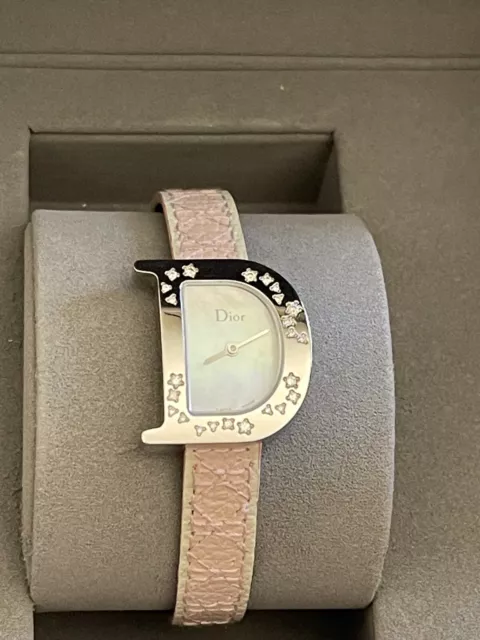 Christian Dior Brand, Authentic, Dior watch with 24 diamonds