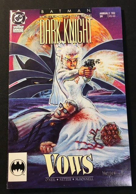 BATMAN Legends of the Dark Knight 2 Annual Mike Netzer Vows V 1 Joker Aparo