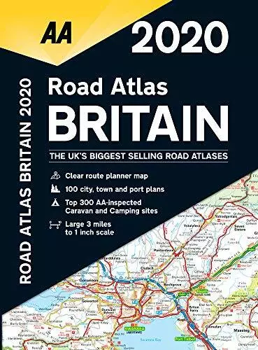 Road Atlas Britain 2020 Spiral bound (AA Road Atlas Britain) by AA Publishing