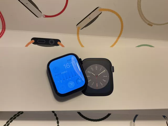 Apple Watch Series 8 Midnight - 45mm - Excellent état (boîte + accessoires)