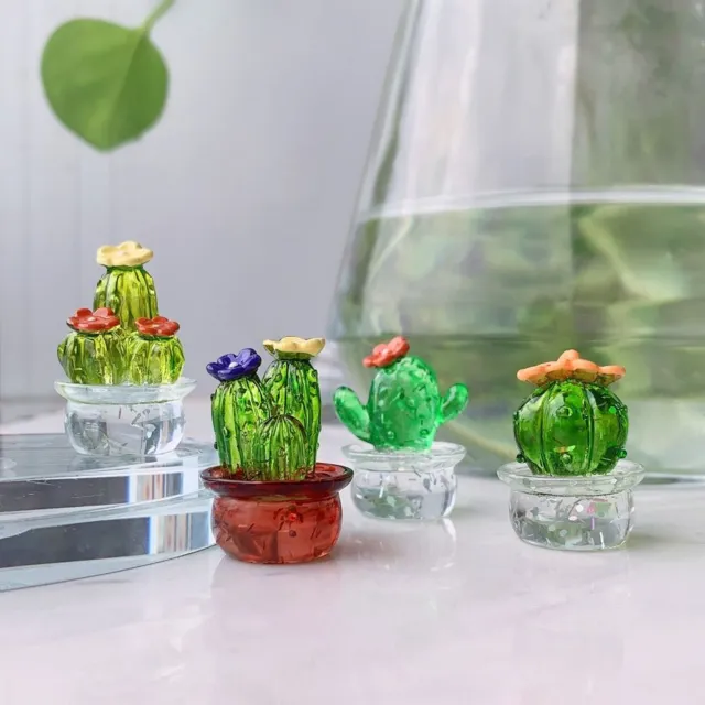 cactus Ornements intérieurs de voiture Décoration de la maison Usine miniature