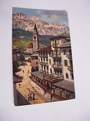 2164 p. Belluno Cortina D'Ampezzo Monte con Rosa m non sped f 