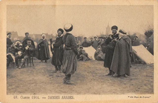 Cpa Guerre 1914 Danses Arabes