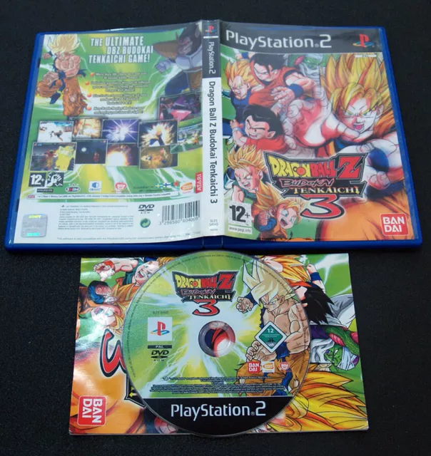 DRAGON BALL Z Budokai Tenkaichi 3 Dragonball PAL UK Sony Playstation 2 PS2  CIB