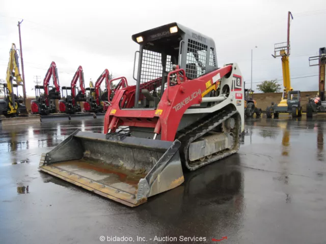 2018 Takeuchi TL8 Skid Steer Front End Track Loader Crawler
