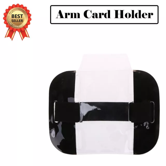 Badge Card High Visibility Security Arm Band  ID Holder SIA Armband