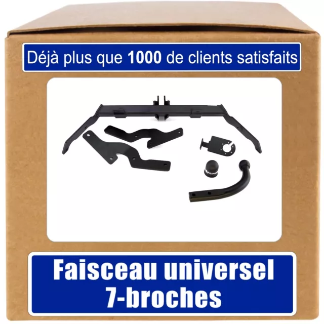 Pour Citroen Xsara Picasso 5P 99-04 Attelage fixe+faisc. 7b uni. Compl.