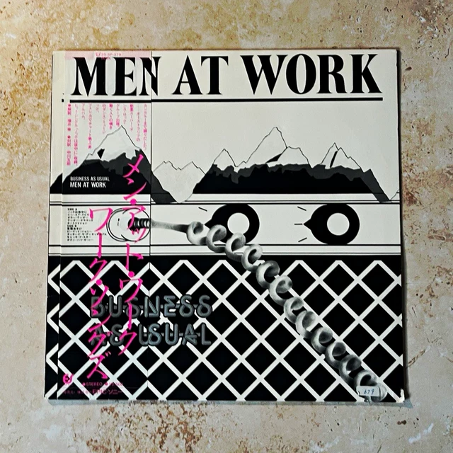 MEN AT WORK Business As Usual Epic 253P379 1Lp $5.64 - PicClick CA