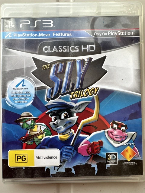 THE SLY TRILOGY Playstation 3 PS4 Classic HD Complete With Manual $120.00 -  PicClick AU