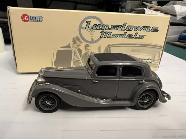 Lansdowne Models 1/43 Ldm66 - 1935/6 Triumph Gloria Vitesse Sports White Metal