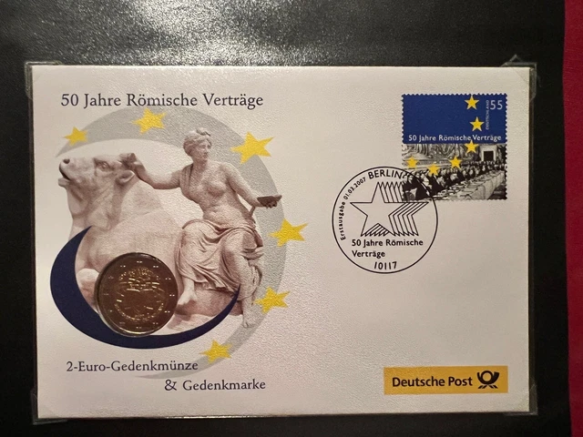 2 Euro Römische Verträge 50 Jahre 2007 Wert picclick.de