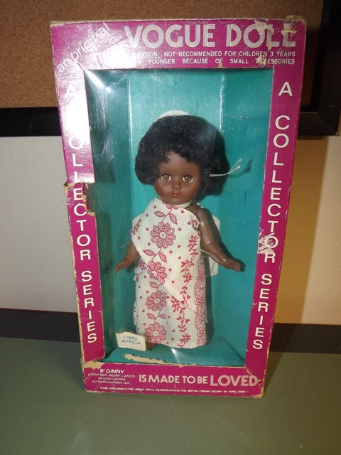 1972 VINTAGE VOGUE Doll 8 Ginny From Far Away Lands 1802 Africa in Orig Box 26.09 PicClick AU
