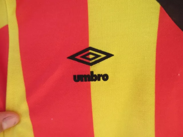 Maillot MECHELEN MALINES porté n°3 UMBRO vintage jersey vareuse shirt M 3