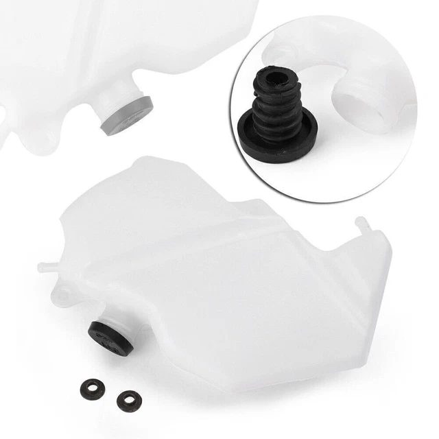 Riserva bottiglia refrigerante traboccante bianco adatta Kawasaki Ninja ZX-6R 2009-2012 ABS