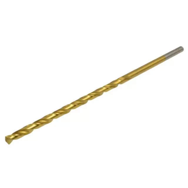 Pack Size 2 Extra Long Series Drill 11mm x 315mm OAL HSS Titanium Coated Alpha