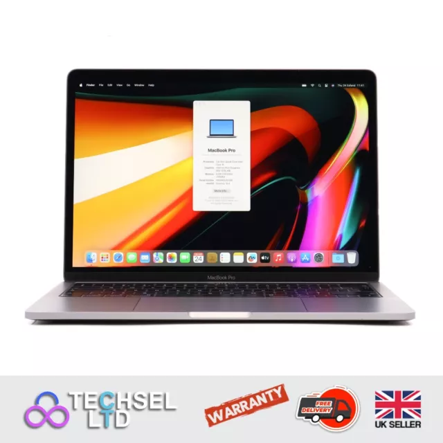 Apple MacBook Pro A1989 2019 13" Core i5-8279U 2.4GHz 4-Core 512GB 8GB RAM