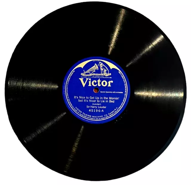Sir Harry Lauder - It's Nice To Get Up.. / Doughie The Baker - Victor 45196
