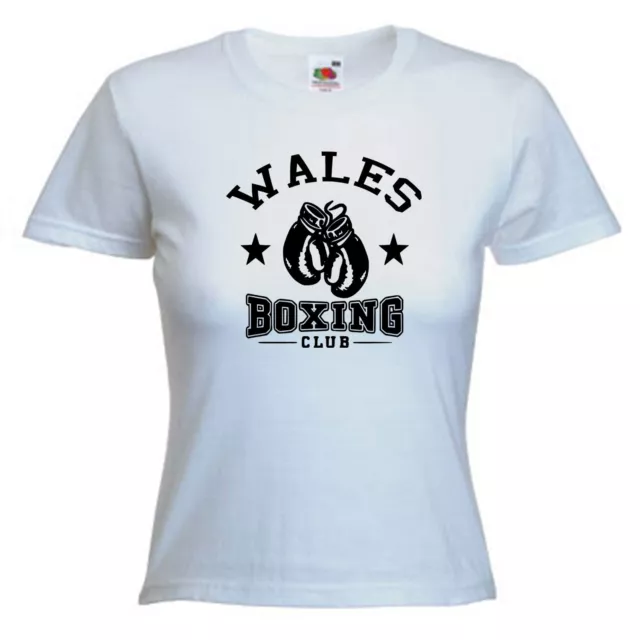 Wales Boxing Club Welsh Boxer Femme Femme Fit T-shirt 3