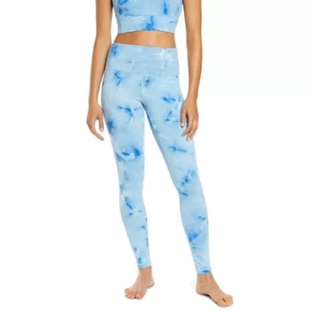 Zella Live In Full Length Leggings - Blue tie dye size XXS