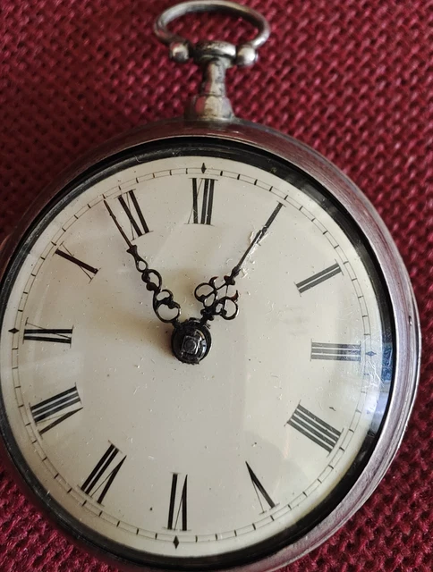 Orologio Da Taschino Meccanico A Carica Manuale, Quadrante Scheletrato Blu, Cassa In Acciaio, Luminoso