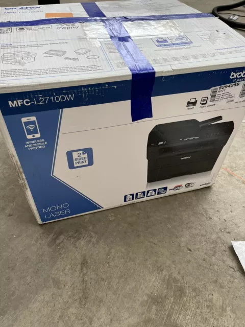 Brother MFC-L2710DW Wireless 4-in-1 Mono Laser Printer - Black