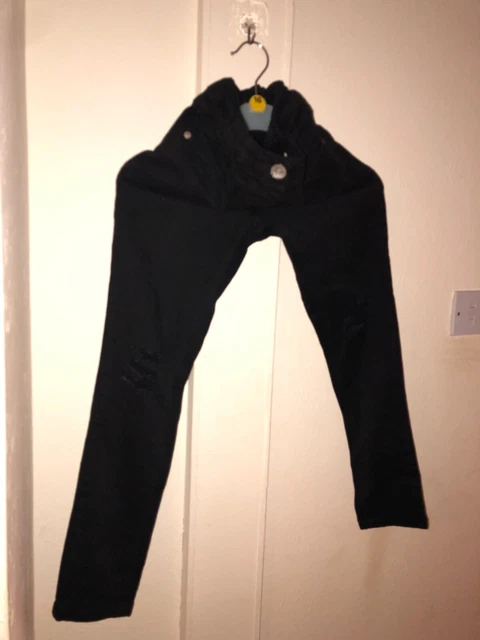Superbi jeans da ragazzo NEXT - 10 anni elasticizzati e strappati/distrusi altezza 140 cm