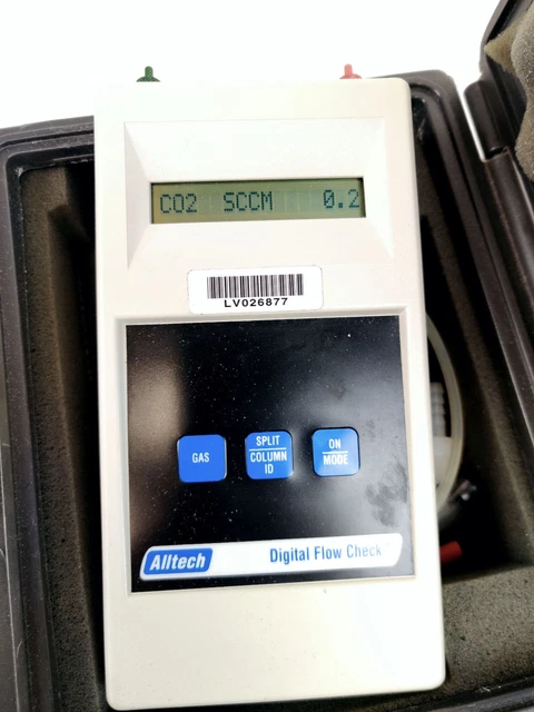 CAUDALÍMETRO MÁSICO DIGITAL de verificación de flujo Alltech CAT 4700 ...