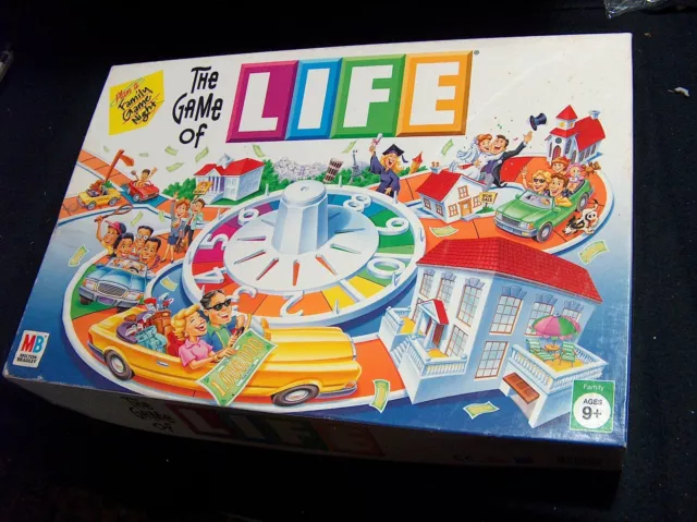 The Game of Life 2007 Edition Milton Bradley Hasbro LIFE Board Game ages 9+