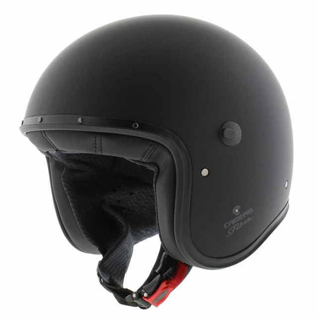 Casque Jet Freeride X CABERG - Noir Mat/Gun Metal, Taille M, Homologué ECE 22.06, Léger Et Vintage - 10