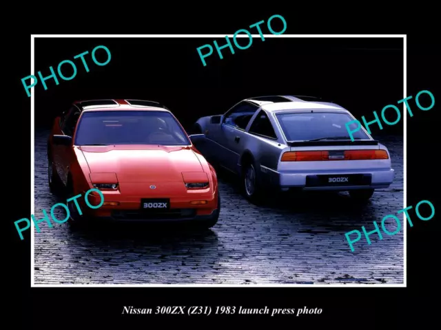 Old Large Historic Photo Of 1983 Nissan 300Zx Z31 Launch Press Photo 1