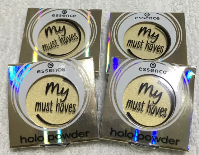 4x2g essence * my must haves * holo powder * 01 honestly me * Neu