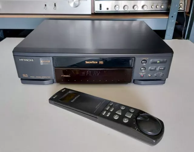 MAGNETOSCOPE VHS ET TUNER PORTABLE HITACHI VT6800S&VTTU68S A REVISER
