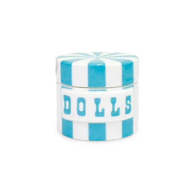 Jonathan Adler DOLLS Porcelain Canister NEW in Box 2 inch Secret Stash FREE SHIP