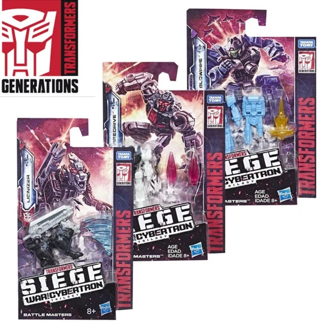 TRANSFORMERS BATTLE MASTER Generations Siege War For Cybertron Trilogy ...